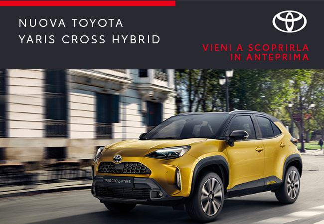 Mobile Nuova Yaris Cross Presentazione Anteprima Cosenza Calabria Chiappetta (1)