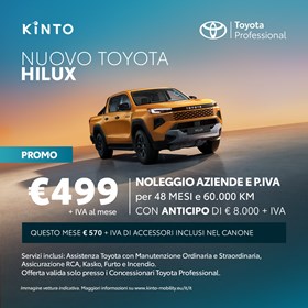 NOLEGGIO Professional Aziendali Chiappetta Cosenza Rende Calabria Toyota Hilux