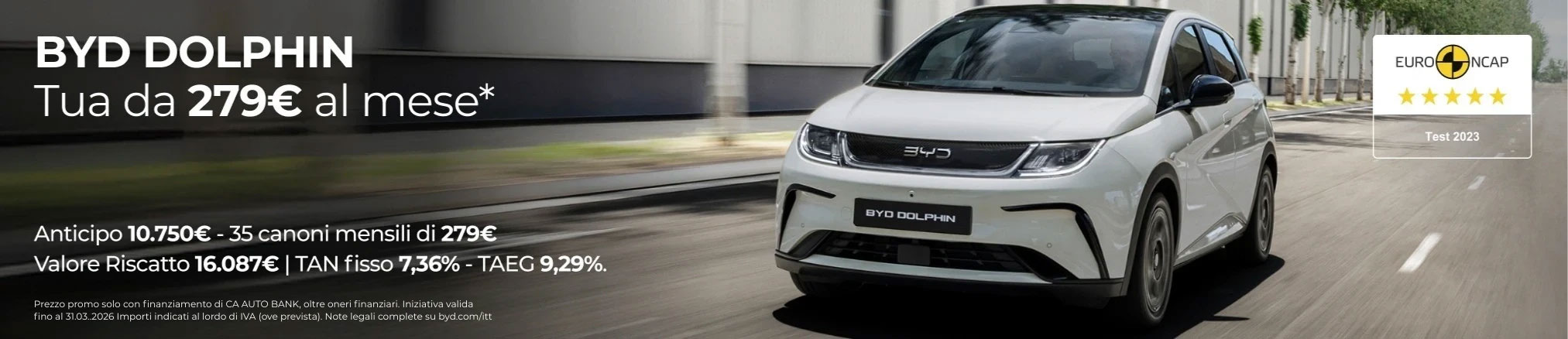 BYD CHIAPPETTA RENDE COSENZA CALABRIA Dolphin 100Elettrica MARZO