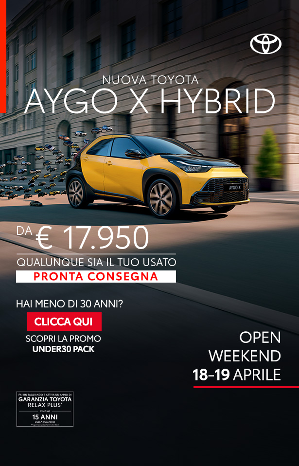 Chiappetta Toyota Aygox Cosenza Rende Calabria Aprile Bonus Mb