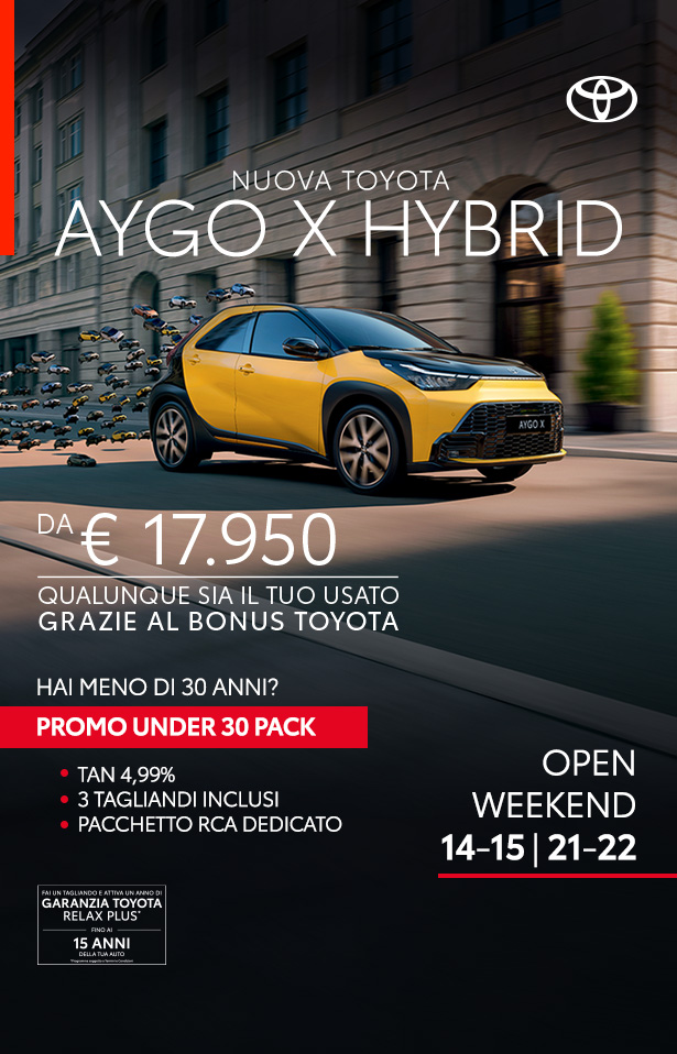 Toyota Aygox Chiappetta Hybrid Febbraio Pronta Consegna Benzina Cosenza Rende Corigliano Rossano Mobile