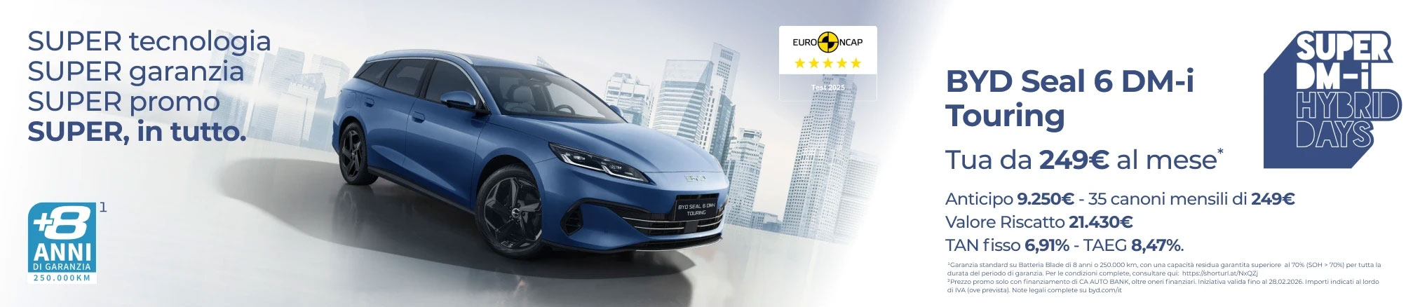 BYD CHIAPPETTA RENDE COSENZA CALABRIA SEAL 6 TOURING Qqq