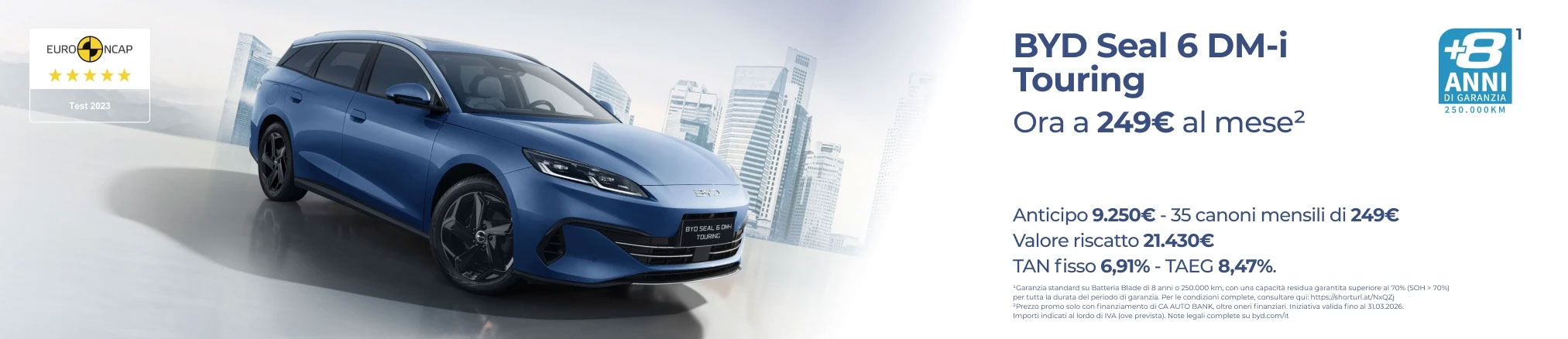 BYD CHIAPPETTA RENDE COSENZA CALABRIA SEAL 6 TOURING MARZO