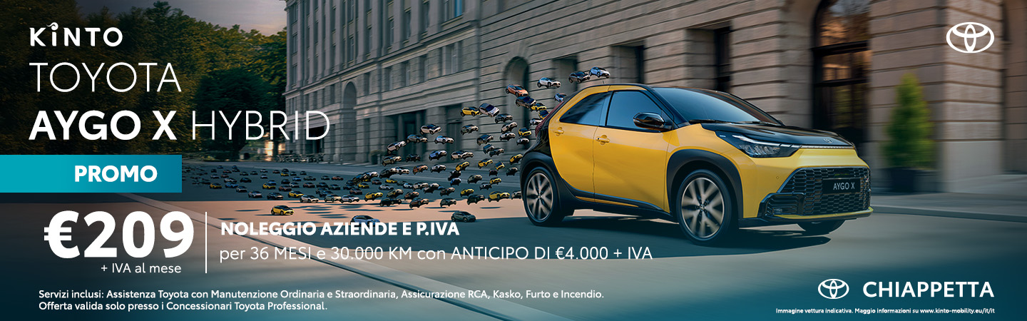NOLEGGIO LUNGO TERMINE TOYOTA KINTO AYGOX CITY CAR COSENZA CORIGLIANO RENDE CALABRIA DESKTOP