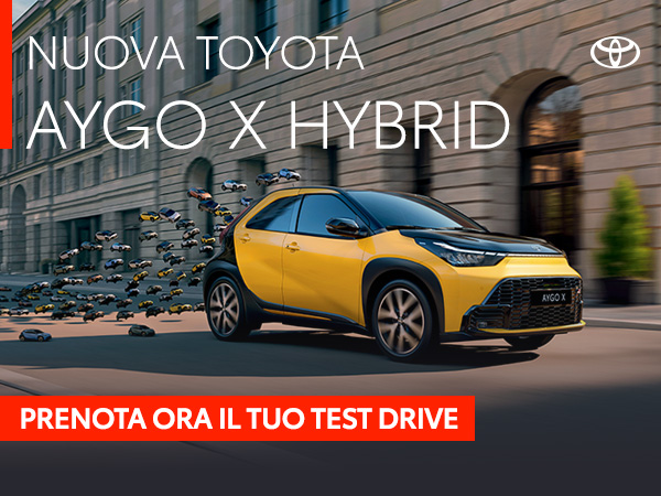 Test Drive Toyota Aygo X Corigliano Cosenza Rende Portali Febbraio Mobile