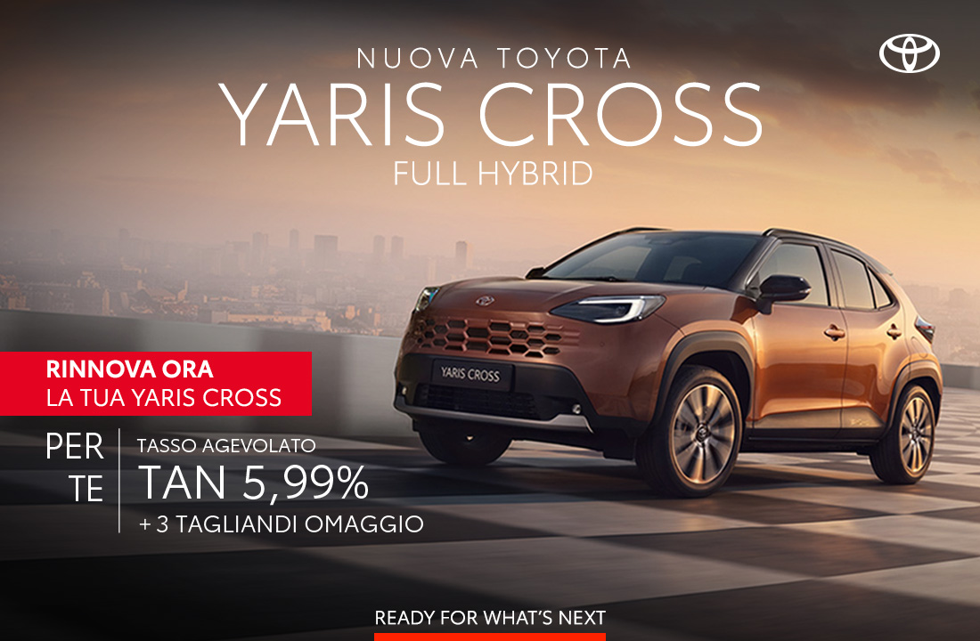 Rinnovo Yaris Cross Tagliando Omaggio Tasso Agevolato Yaricross Hybrid