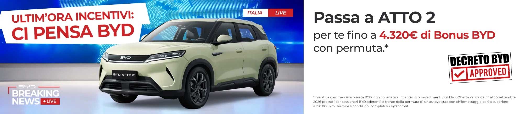 Atto 2 100 Elettrico Calabria Cosenza Bydchiappetta Byd Dm I Settembre