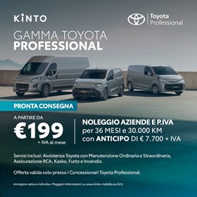 Noleggio Lungo Termine Cosenza Rende Calabria Chiappetta Toyota Kinto Tutto Incluso 2