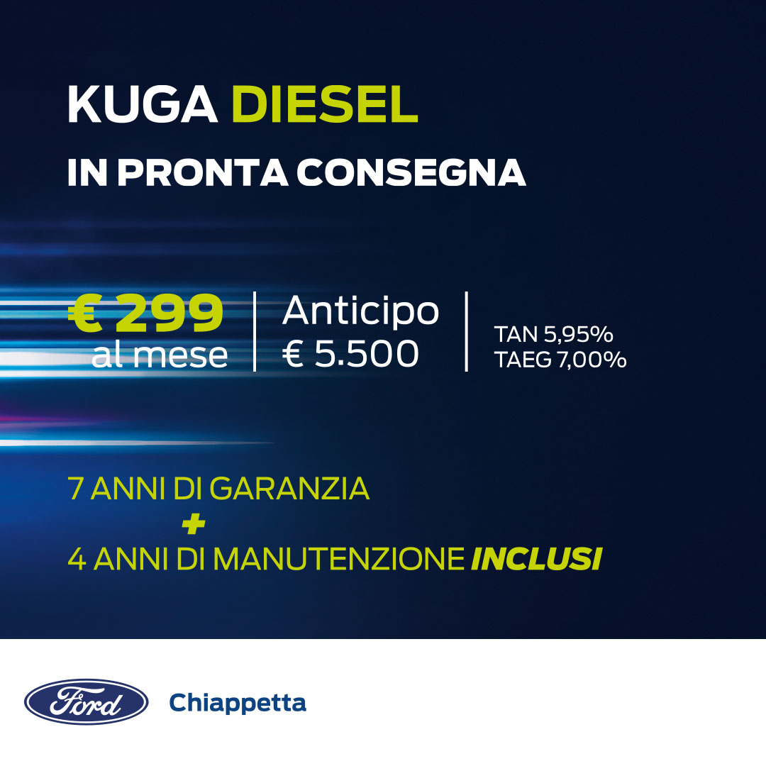 FORD KUGA Cosenza Rende Calabria Ford Chiappetta Offerta