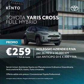 NOLEGGIO Professional Aziendali Chiappetta Cosenza Rende Calabria Toyota Yariscross